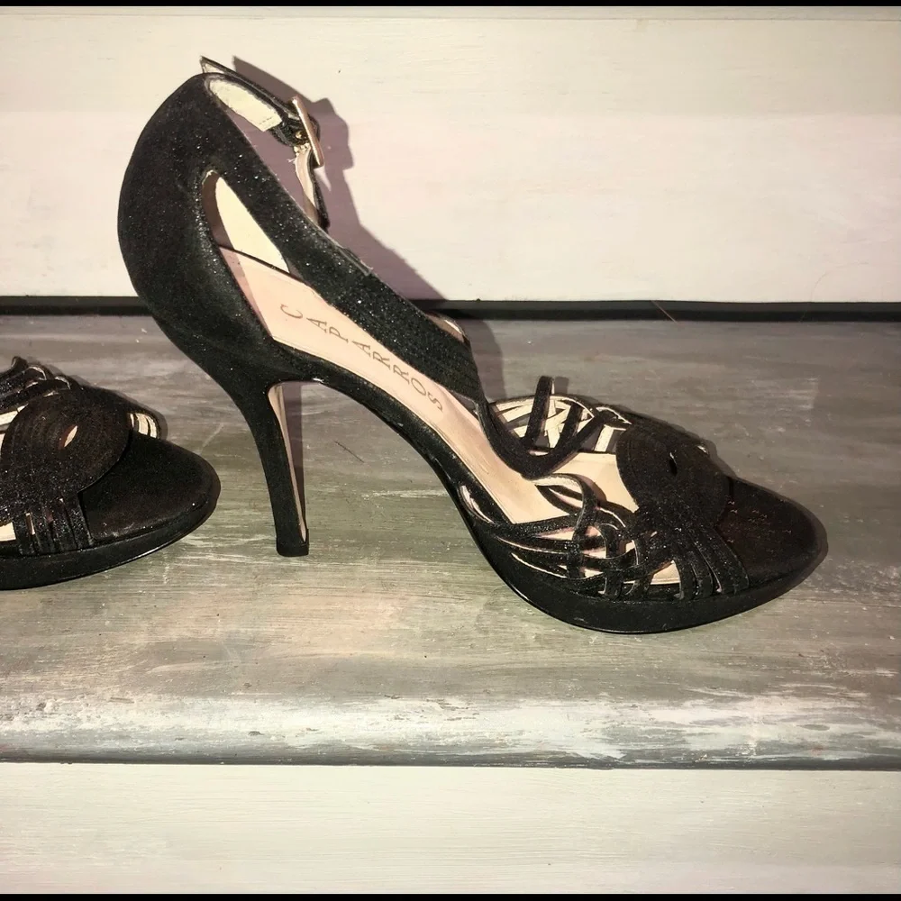 Caparros black shimmery